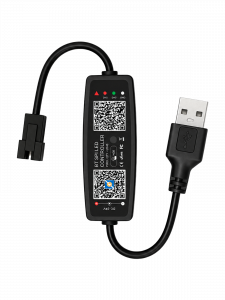 Огонек OG-LDL43 LED контроллер USB 5В (Bluetooth, RGB, 3PIN)